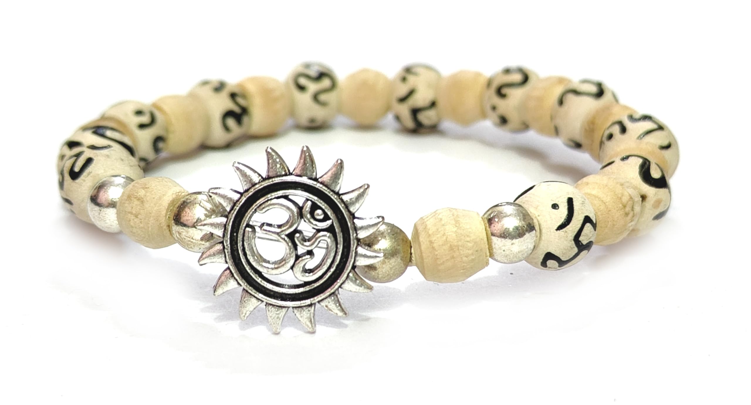 ASTROGHAR Tulsi Tulsa Ji Om Aum ॐ Engraved Wooden Beads With Tulsi Tulsa Ji Bracelet For Men and Women Bracelet For Men and Women (B0CRRJX3CC) Amazon Price History, Amazon Price Tracker