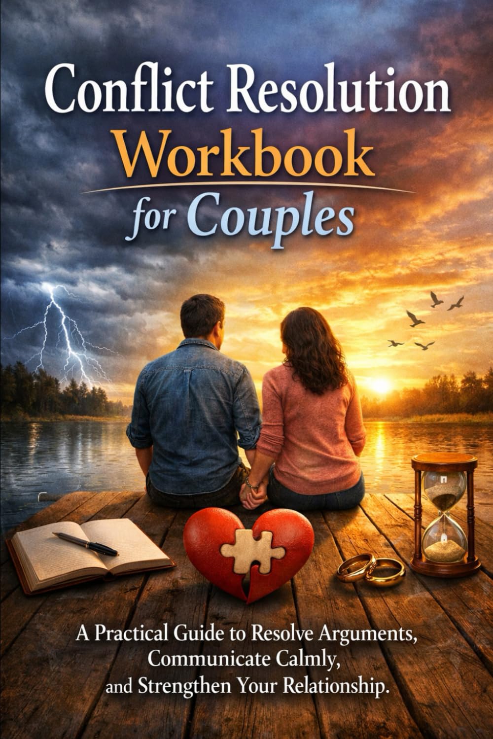 Conflict Resolution Workbook for Couples: A Practical Guide to Resolve Arguments, Communicate Calmly, and Strengthen Your Relationship This hits: