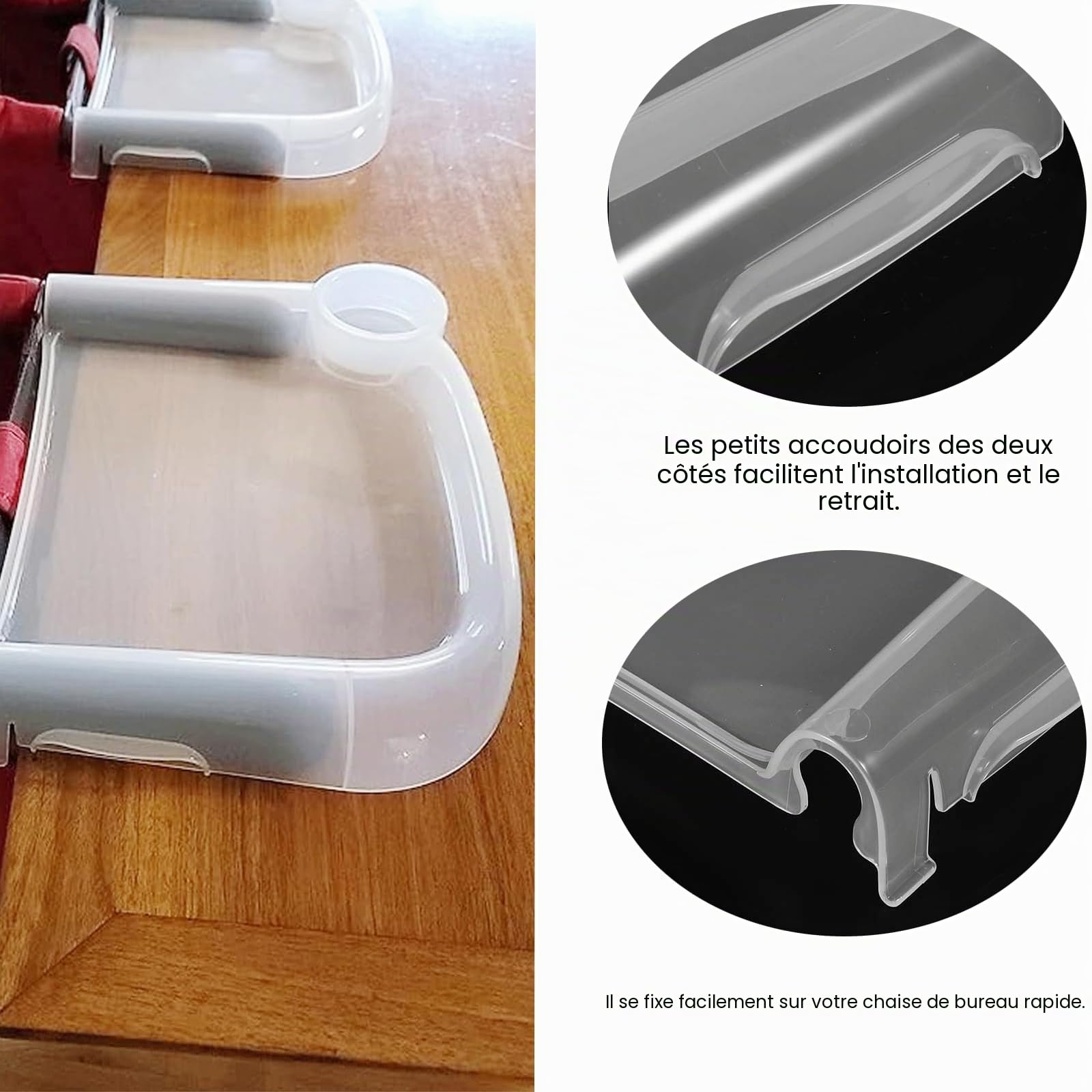 Plateau pour siège de table Inglesina - Plateau pour bébé - Plateau amovible - Ne laisse pas de traces - Pour la maison et les déplacements - Passe au lave-vaisselle