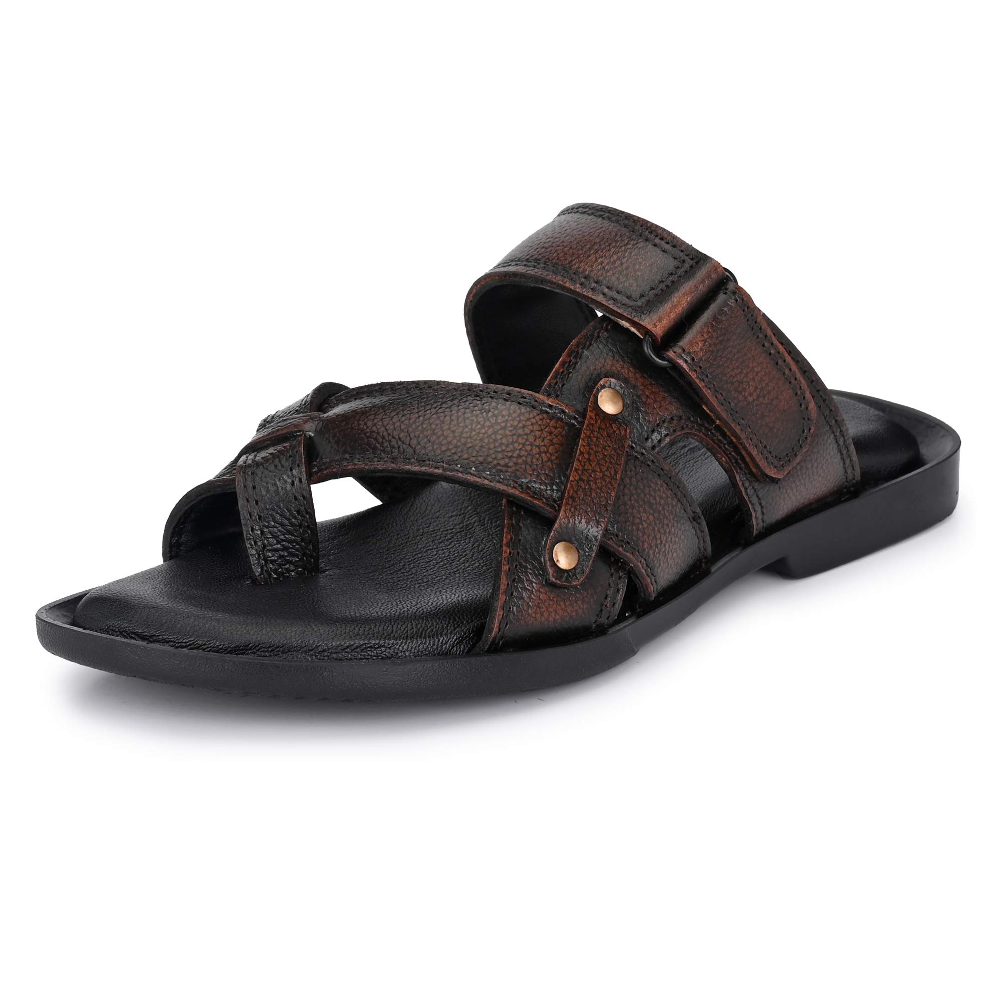 Men BWD 296 Leather Slippers