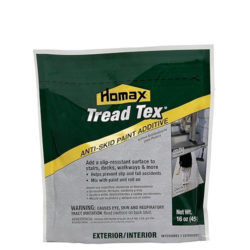 Homax Aditivo de pintura antideslizante, 16 oz, Tread-Tex