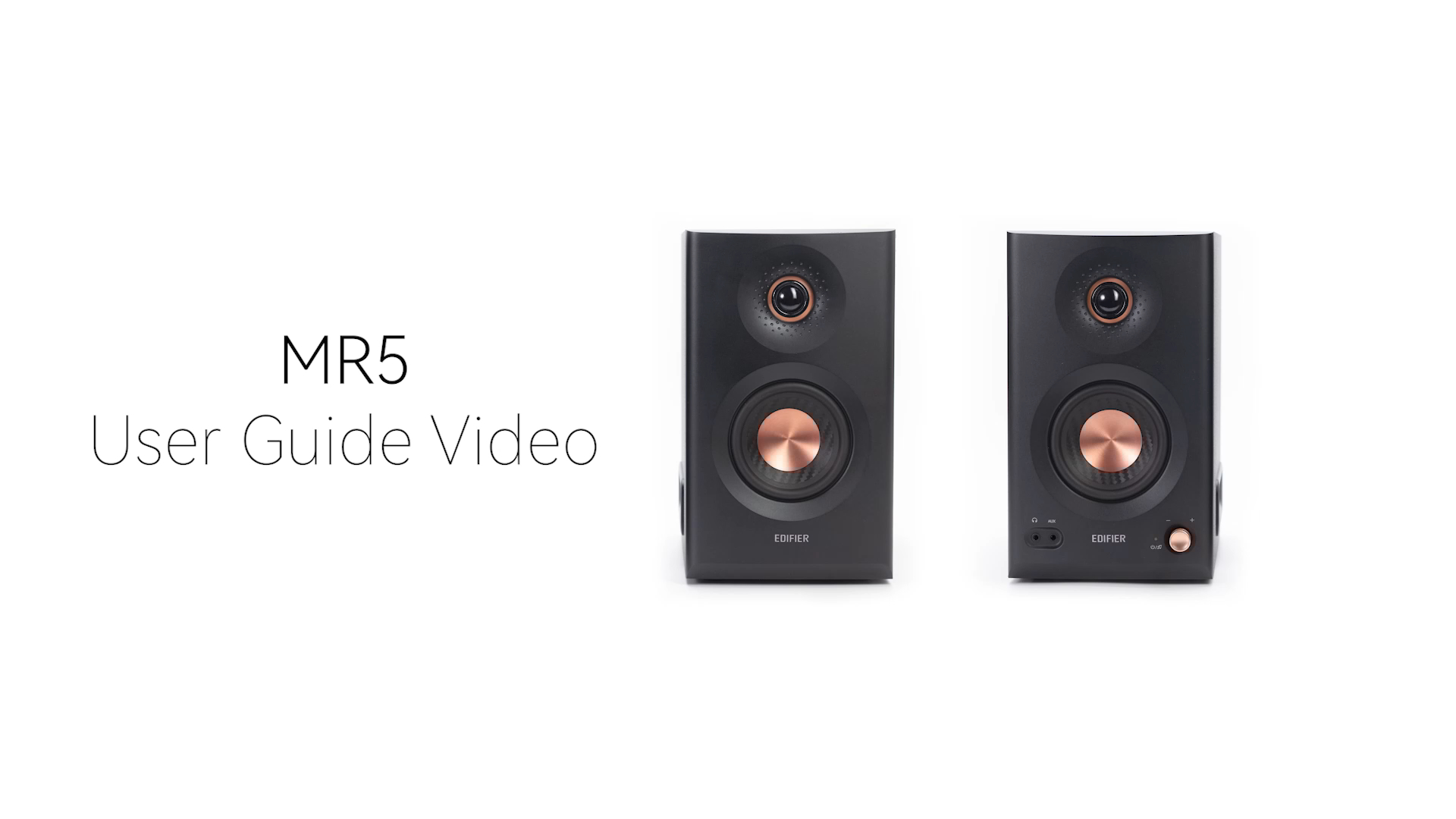 Amazon.com: Edifier MR5 2.0 Studio Monitor Bookshelf Speakers