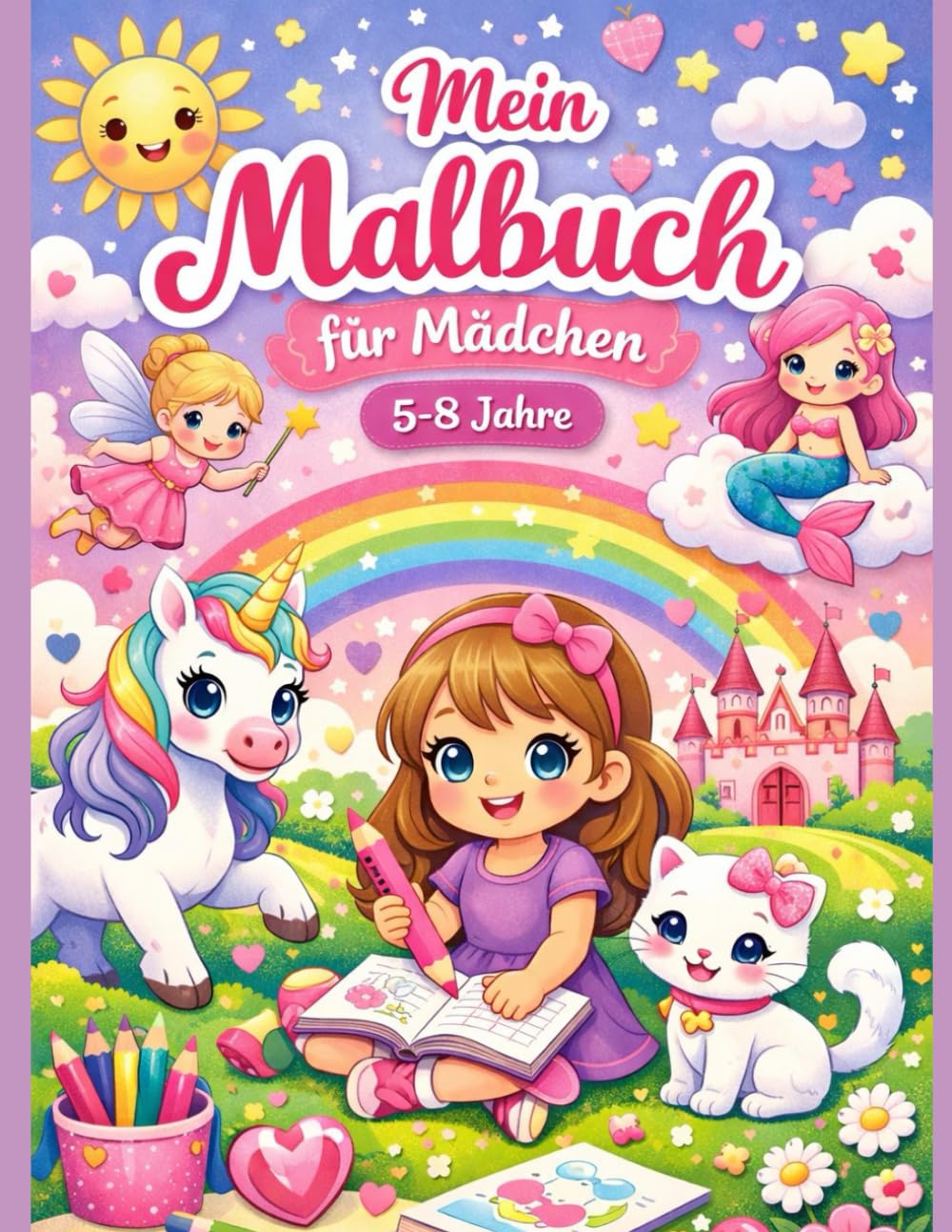 Mein Malbuch für Mädchen