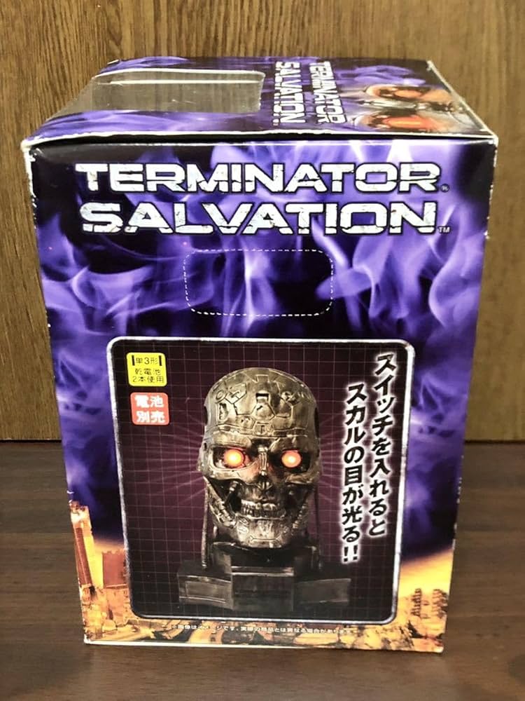 ターミネーター風スカル置物 フィギュア。 Amazon.co.jp: 未開封 景品 ターミネーター 4 スカルヘッド