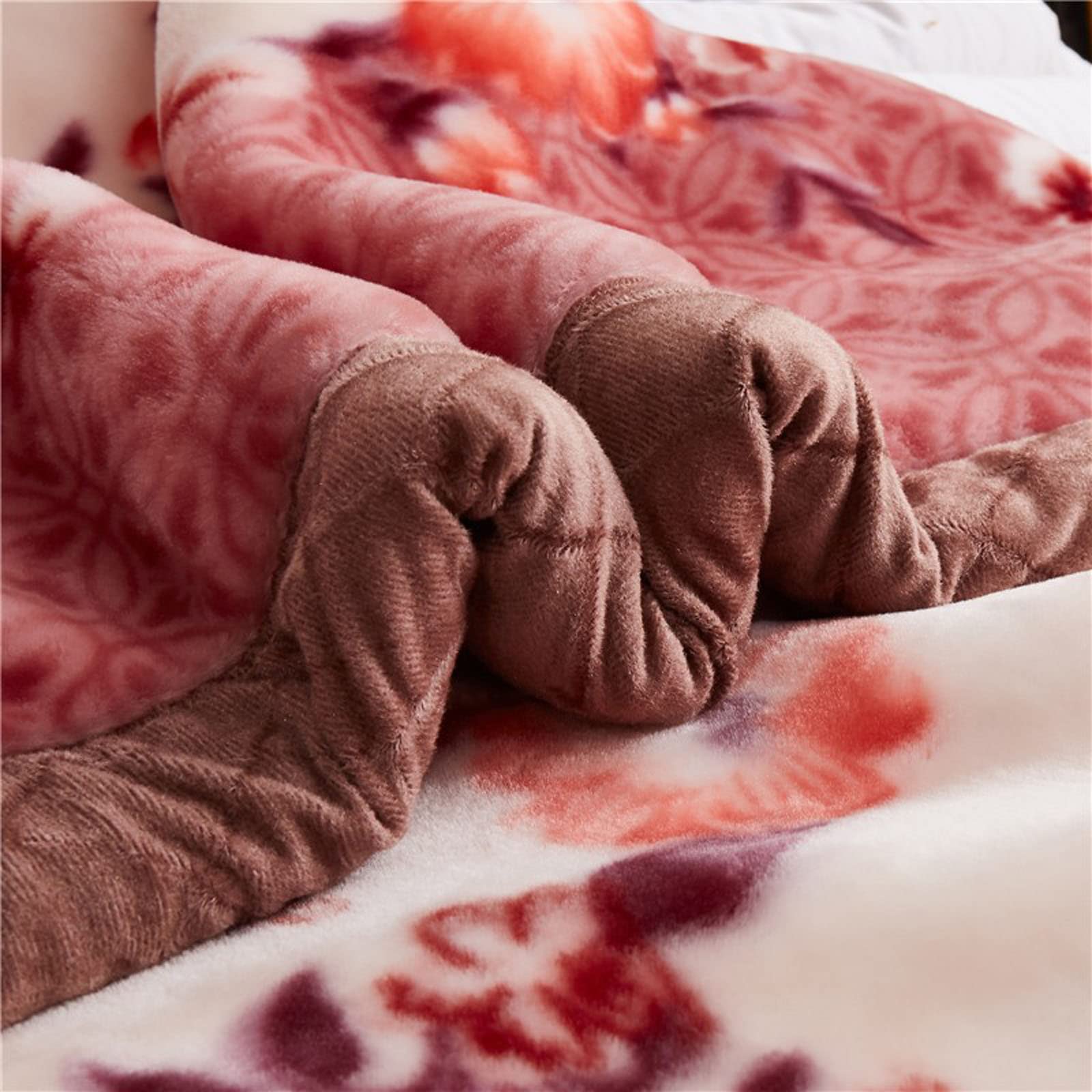 リバーシブルフリース毛布 大判サイズ５枚セット リバーシブルフリース毛布 大判サイズ5枚セット フリース 毛布」の