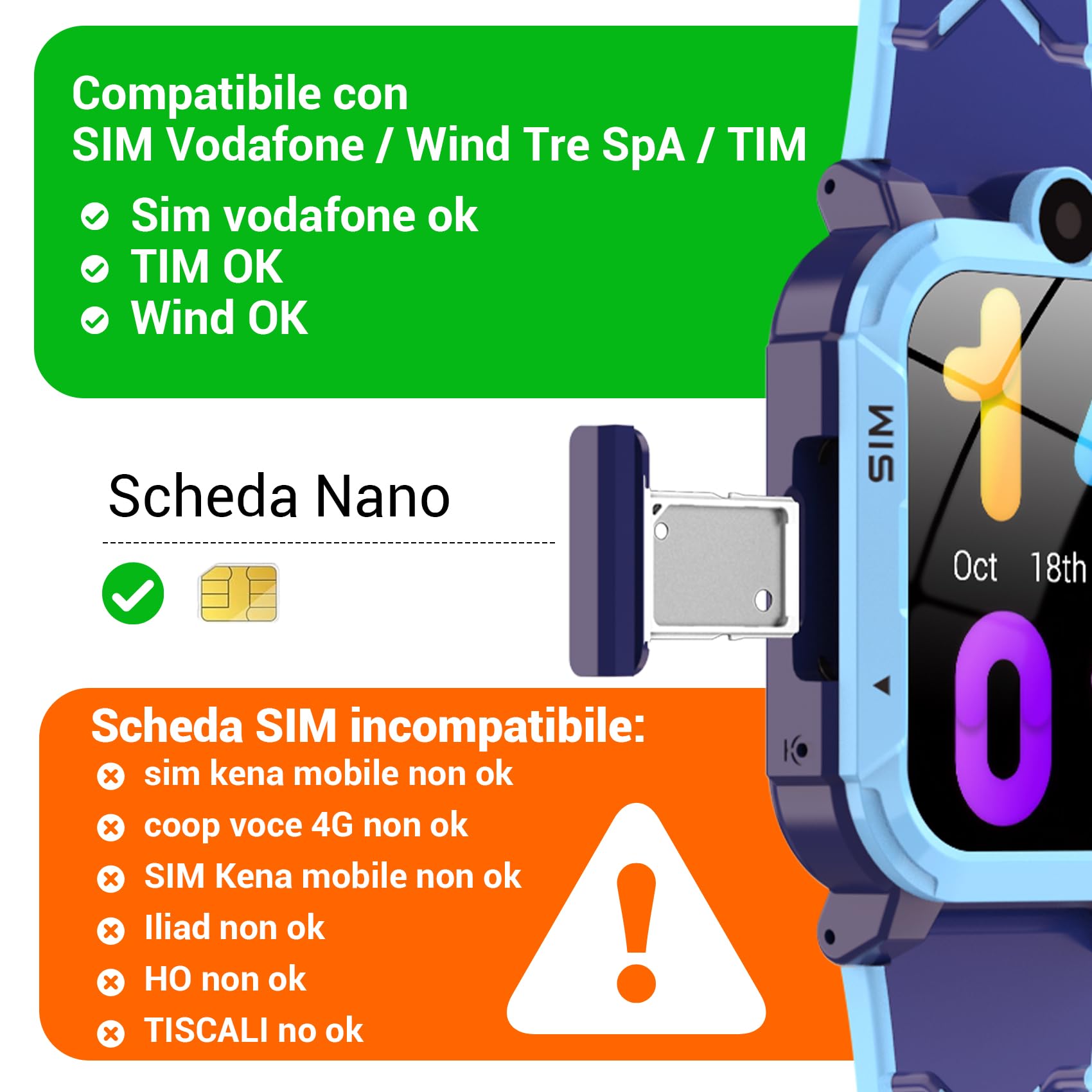 Blackview Smartwatch per Bambini Smartwatch GPS+LBS+Wi-Fi Tracciatrice, SOS, 4G Chiamate, Chat vocale, Videochiamata, SMS, Gioco, Fotocamera, Calcolatrice, Contapassi, Sveglia per Regalo Bambini