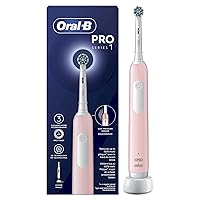 Oral-B Spazzolino Elettrico Ricaricabile Pro Series 1 Rosa con 1 Testina di Ricambio. 1 Spazzolino