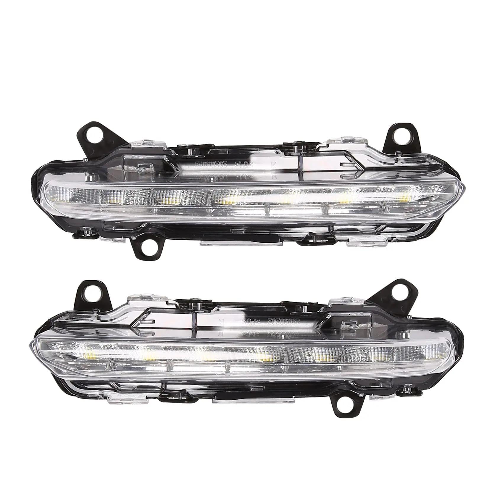 Mistlampen Dla Benz Dla Klasa S Dla W221 Przedni lewy + prawy samochód Lampa przeciwmgielna Zderzak Światło przeciwmgielne LED DRL Do jazdy dziennej
