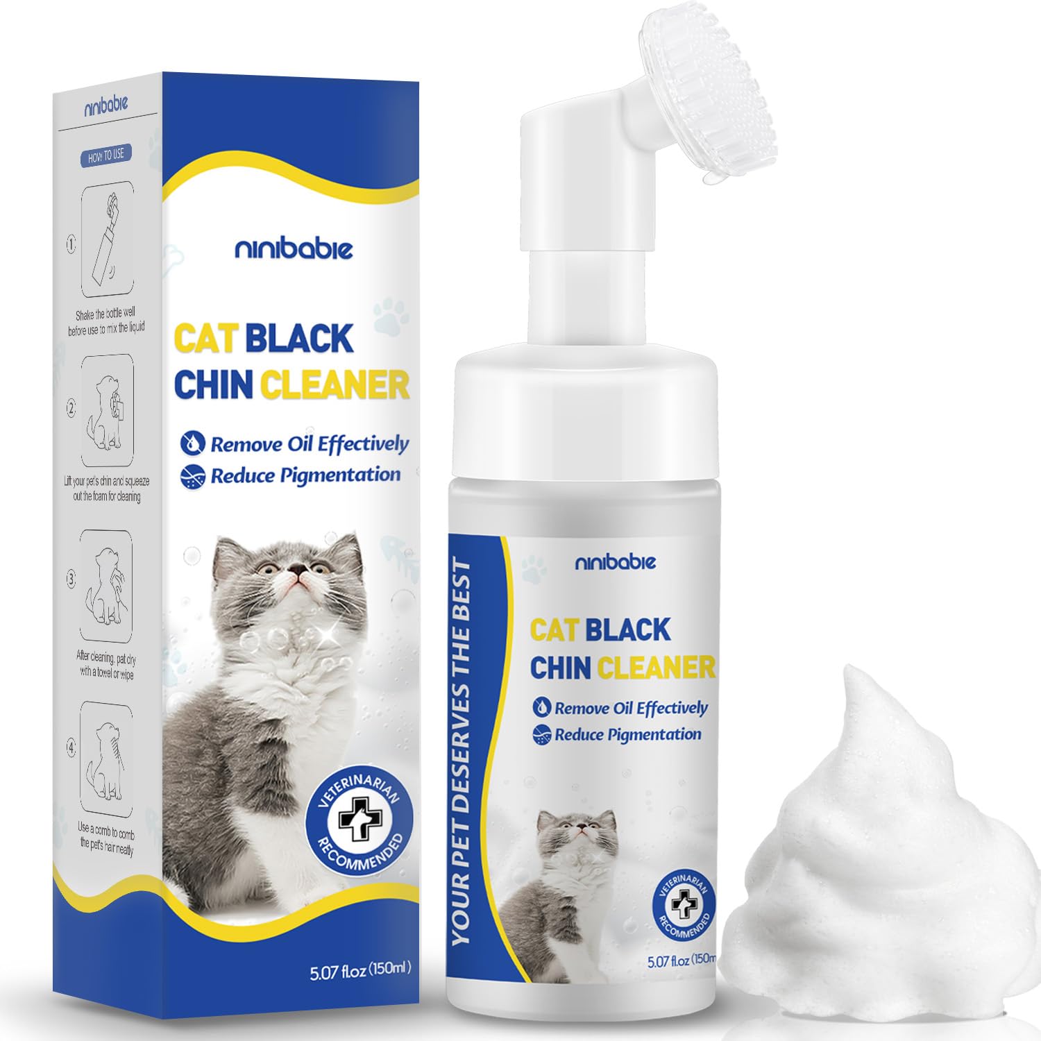 黒猫 エクストラ クレンジングと ソープ Amazon.com : Ninibabie Cat Black Seed Cleaner,Remove Chin