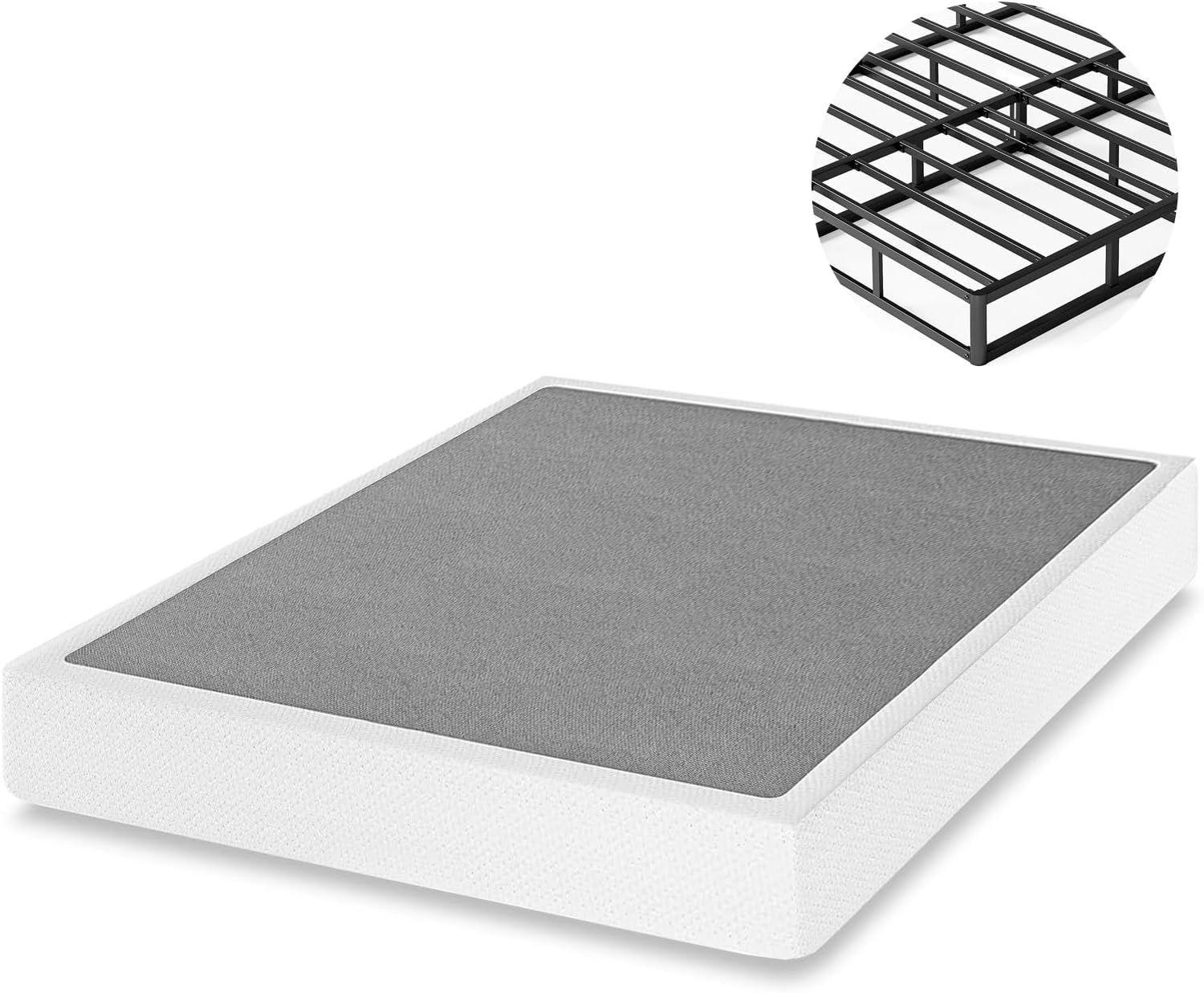 YORMDMO 9 Inch Full Size Box Spring, High Profile Full Box