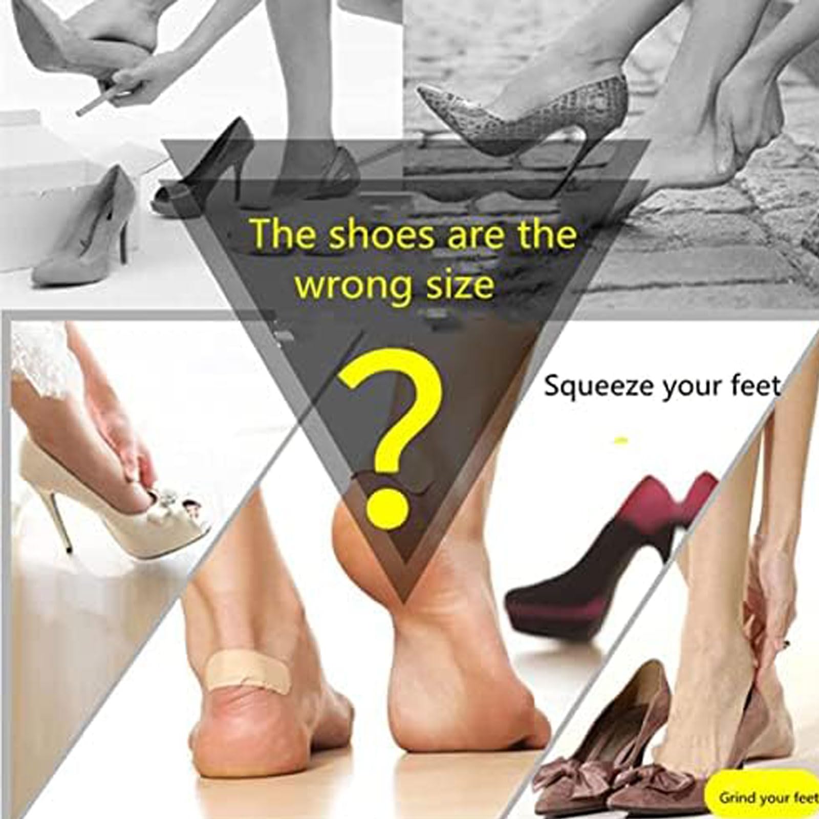 Extenseur De Chaussure Réglable, Longueur Et Largeur Anti-Rides, Forme d'arbre en Bois avec Pièce De Support pour Femmes Hommes, Callosités D'oignons Aux Pieds Larges,M
