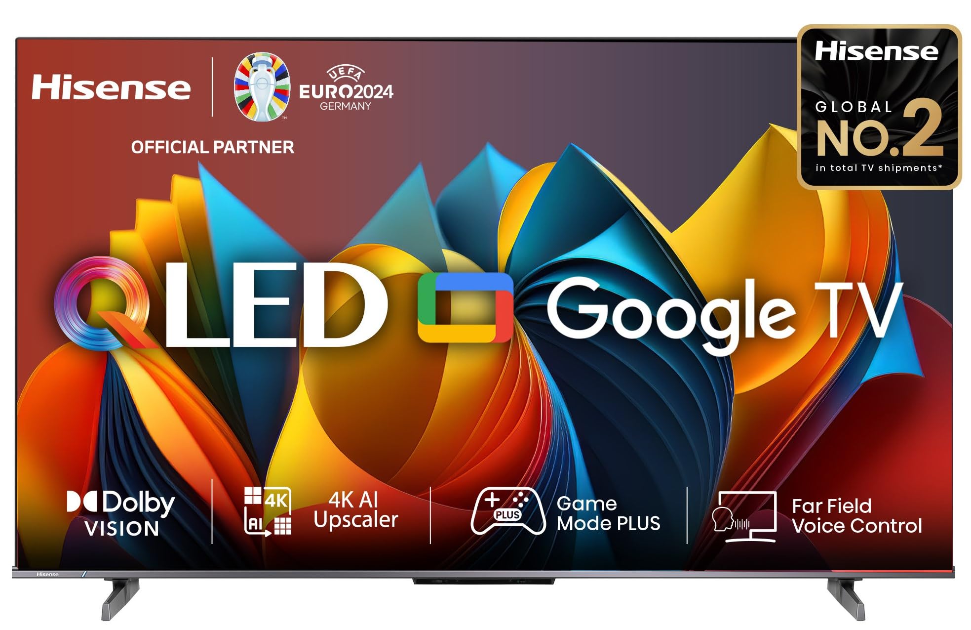 Hisense 139 cm (55 inches) E68N Series 4K Ultra HD Smart Google QLED TV 55E68N (Grey) (B0D3XCSDV6) Amazon Price History, Amazon Price Tracker