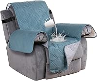 Vista 27 de Turquoize Funda para sofá impermeable para mascotas y niños, protector de muebles con parte trasera antideslizante, lavable a máquina.