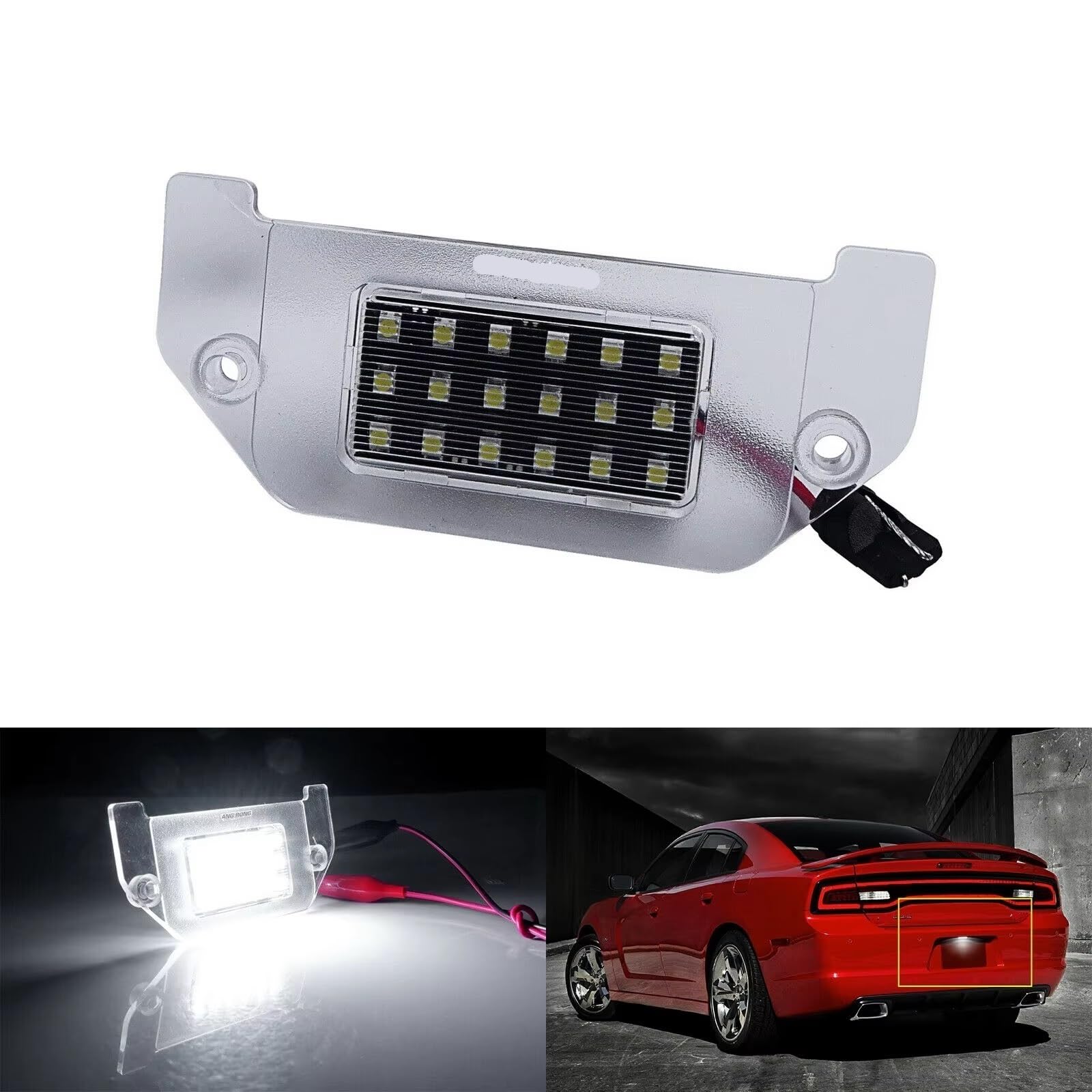 Oświetlenie tablicy rejestracyjnej do Dodge Dart PF Magnum 4805846AA 4805846AB