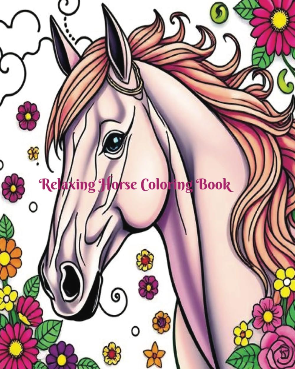Wonderful World of Horses Coloring Book (Dover Animal Coloring Books)