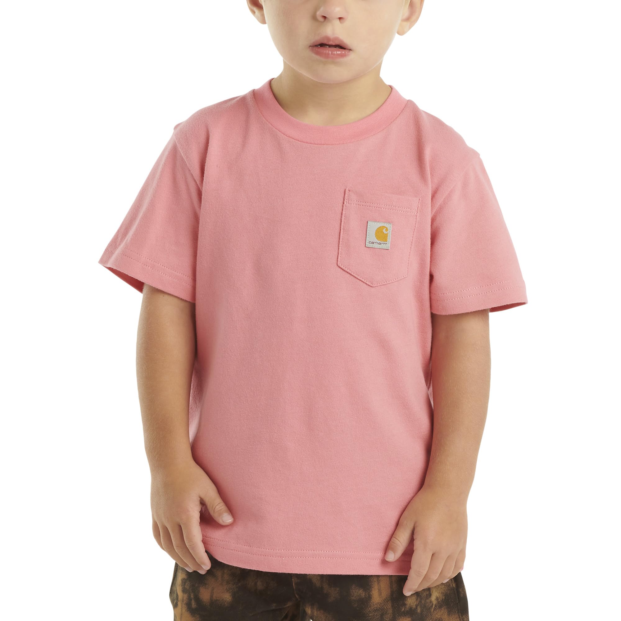 Carhartt Uni-Kinder Short Sleeve Pocket T-Shirt Kurzärmeliges T-Shirt mit Taschen (1er Pack)