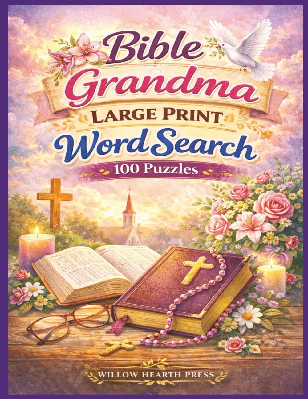 Bible Grandma: Large Print Word Search 100 Puzzles