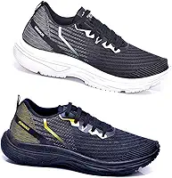 Kit 2 Pares Tênis Masculino Esportivo para Caminhada, Academia e Uso Diário