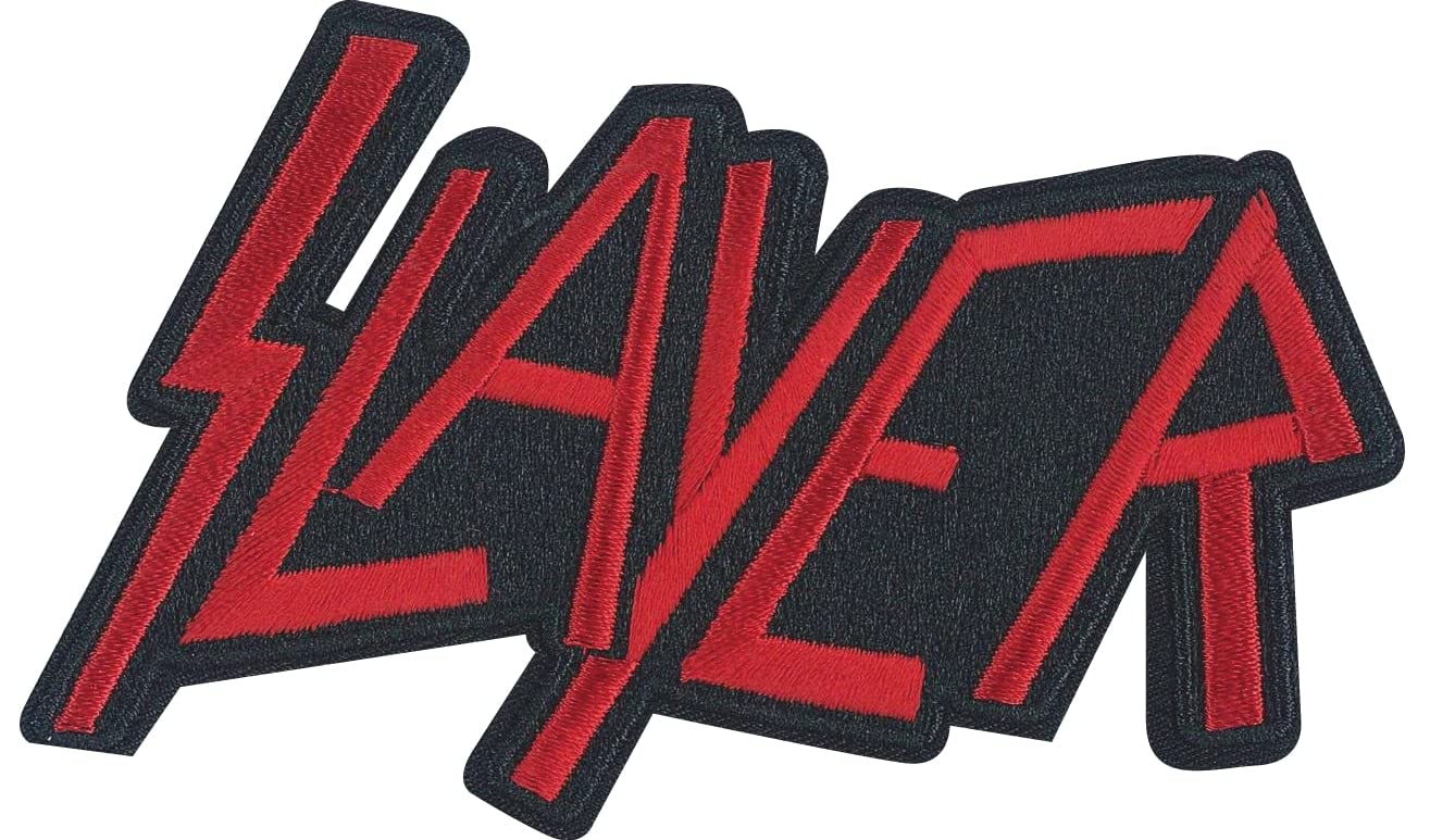 C&D Visionary Slayer Logo Patch, Red, Black