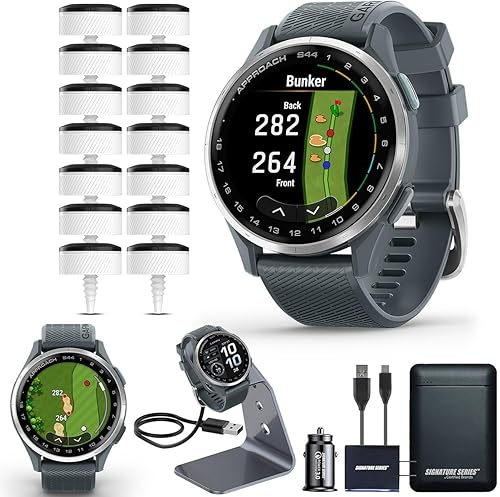 Miniatura 21 de Garmin Approach S70 Golf Smartwatch Pantalla AMOLED a todo color CourseView Maps Ejecución avanzada de tiro y alineación de putt Experiencia