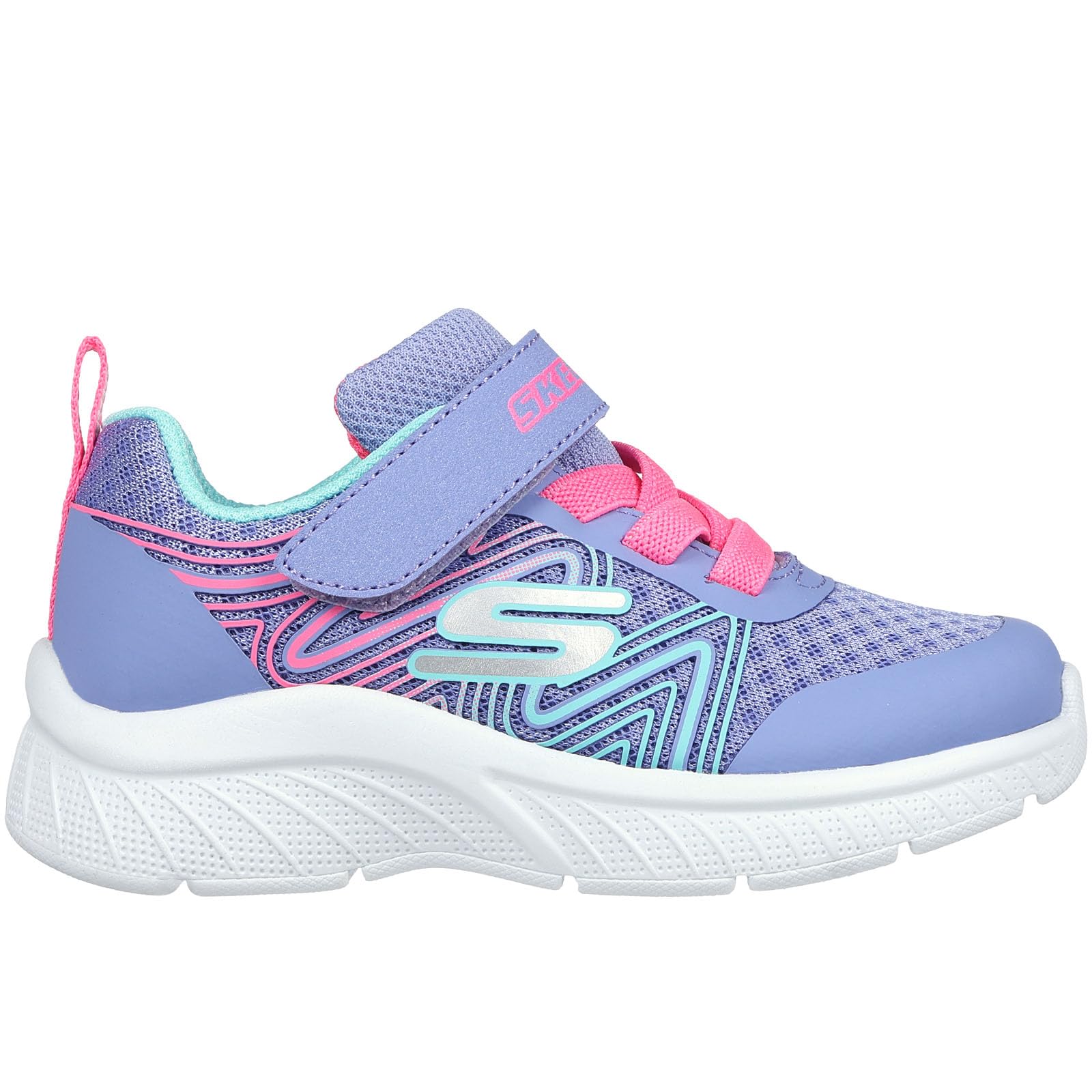 Skechers Microspec Plus Swirl Sweet, Zapatillas Niñas