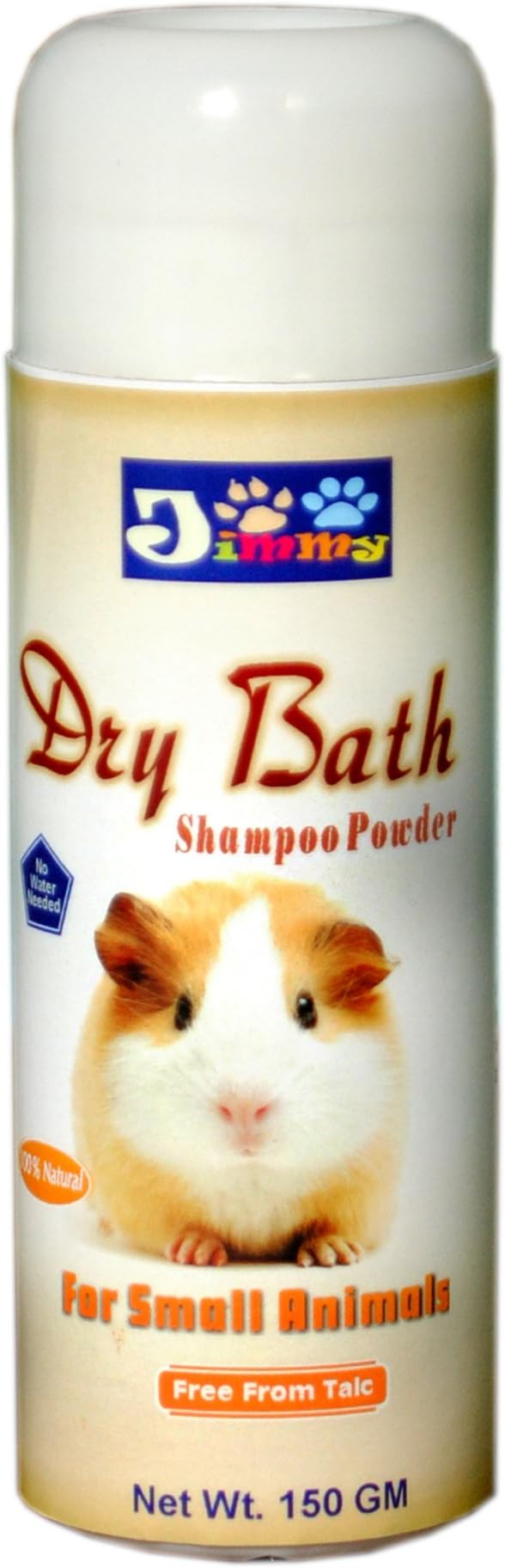 JiMMy Pet Products Dry Bath Shampoo Powder for Rabbit No Water Needed 150 GM