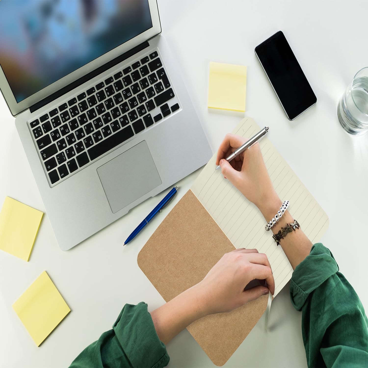 WANBAO 30 Pcs A5 Kraft Paper Notebooks Journal Softcover Notebooks Bulk 5.5 Inch x 8.3 Inch Lined 60 Pages 30 Sheets, Travel Journal Set, for Travelers, Office Supplies - Image 5