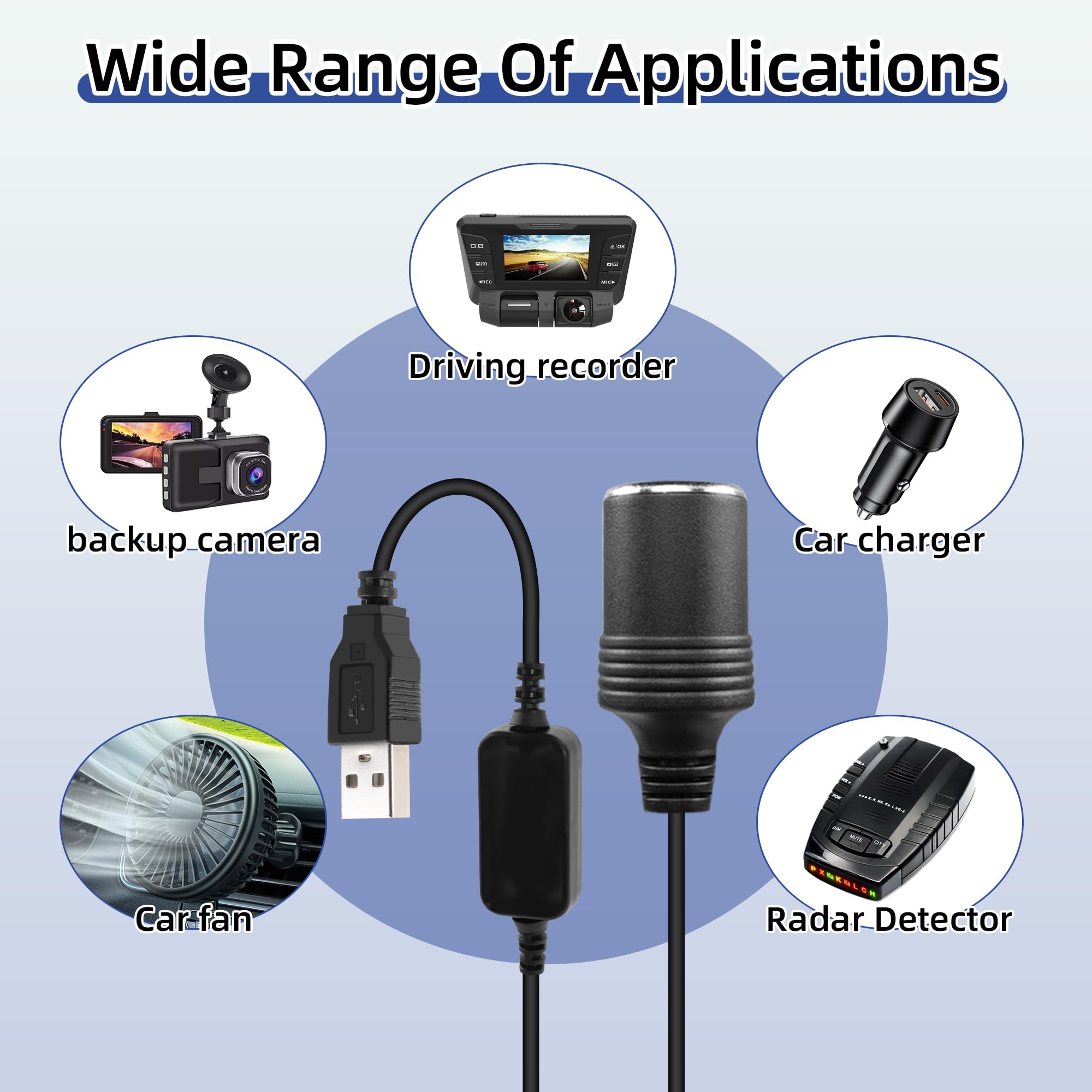 RIIEYOCA Cavo Convertore Presa Accendisigari da USB A | FindTheDeal