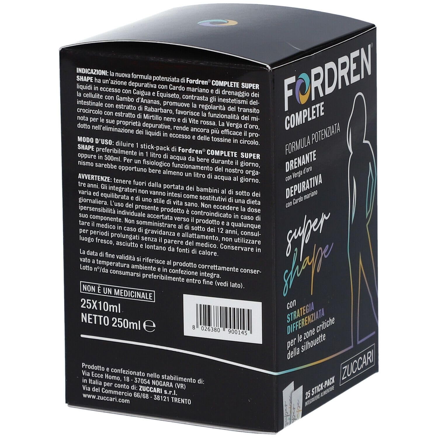 ZUCCARI - Fordren Complete Super Shape confezione 25 stick-pack da 10 ml (2)