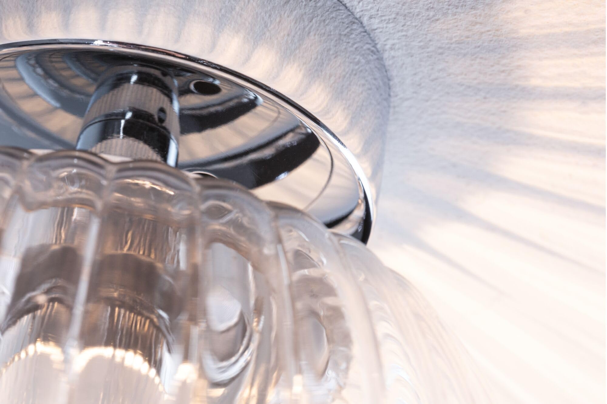 Paulmann 71141 Selection Bathroom Deckenleuchte Ruya IP44 E14 230V max. 20W Glas, Chrom Wand-/Deckenleuchte, Badbeleuchtung