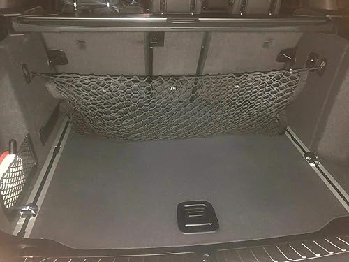Miniatura 7 de Red de carga organizadora de maletero trasero para BMW X3 2011-2024 – Red de carga estilo sobre para SUV – Organizador de maletero de coche de malla