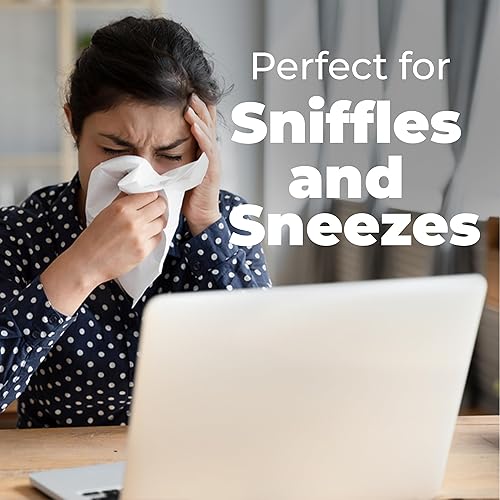 Miniatura 6 de Tissues - Pañuelos faciales ultra suaves, 230 unidades, paquete de 2, 460 en total en embalaje The Award Box