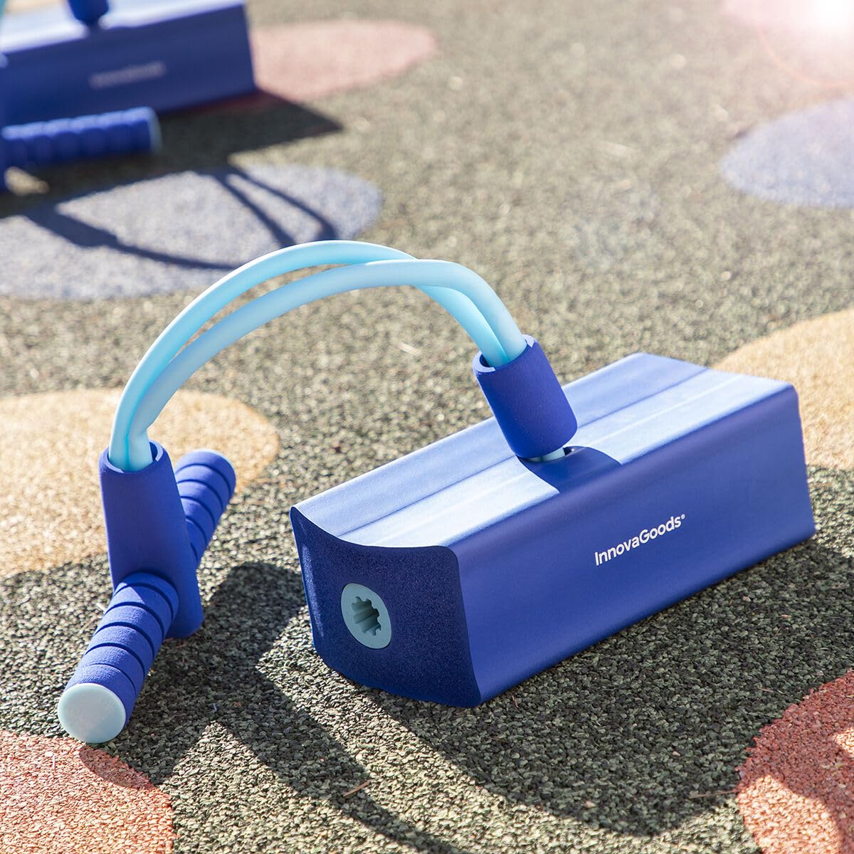 InnovaGoods® Pogo saltarín, Pogo para Actividades Infantiles y Familiares, Ejercicio y Habilidades físicas, Pogo saltarin con Sonido de Brinco, Cumpleaños para Niños +3 Años.