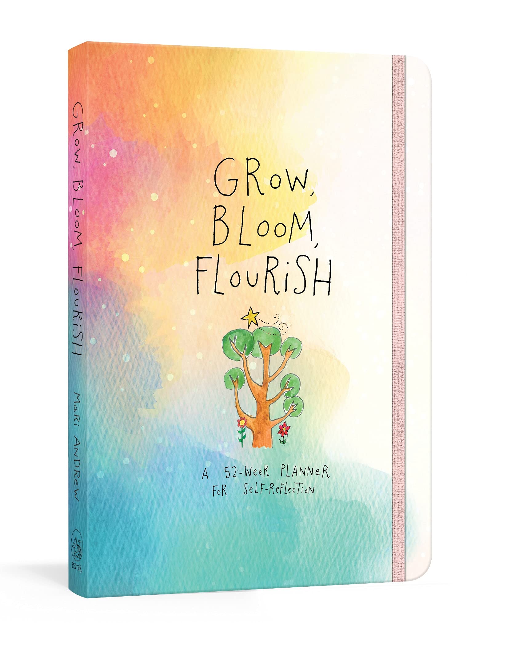 Grow, Bloom, Flourish: A 52-Week Planner for Self-Reflection (@bymariandrew)