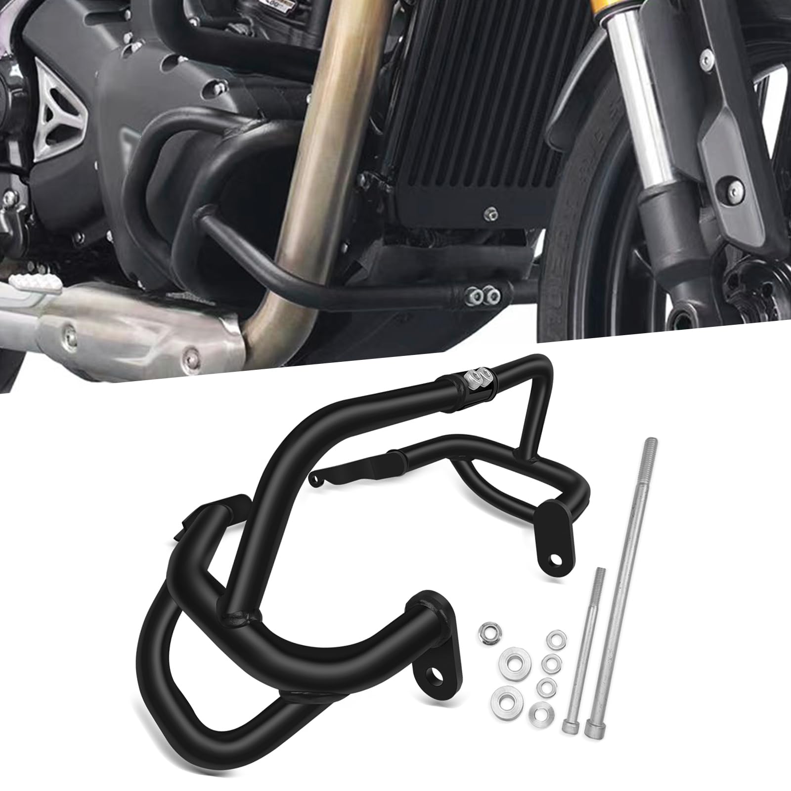 For Speed 400 Scrambler 400X 2025 2024 2023 2022 New Motorcycle Accessories Bumpers Anti-Roll Bars Frame Protectors Engine Guards Anti-Fall