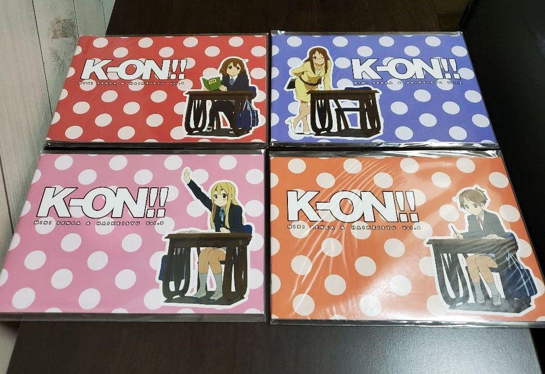 Amazon.co.jp: けいおん ミニ線画背景集 9冊セット : ホーム＆キッチン