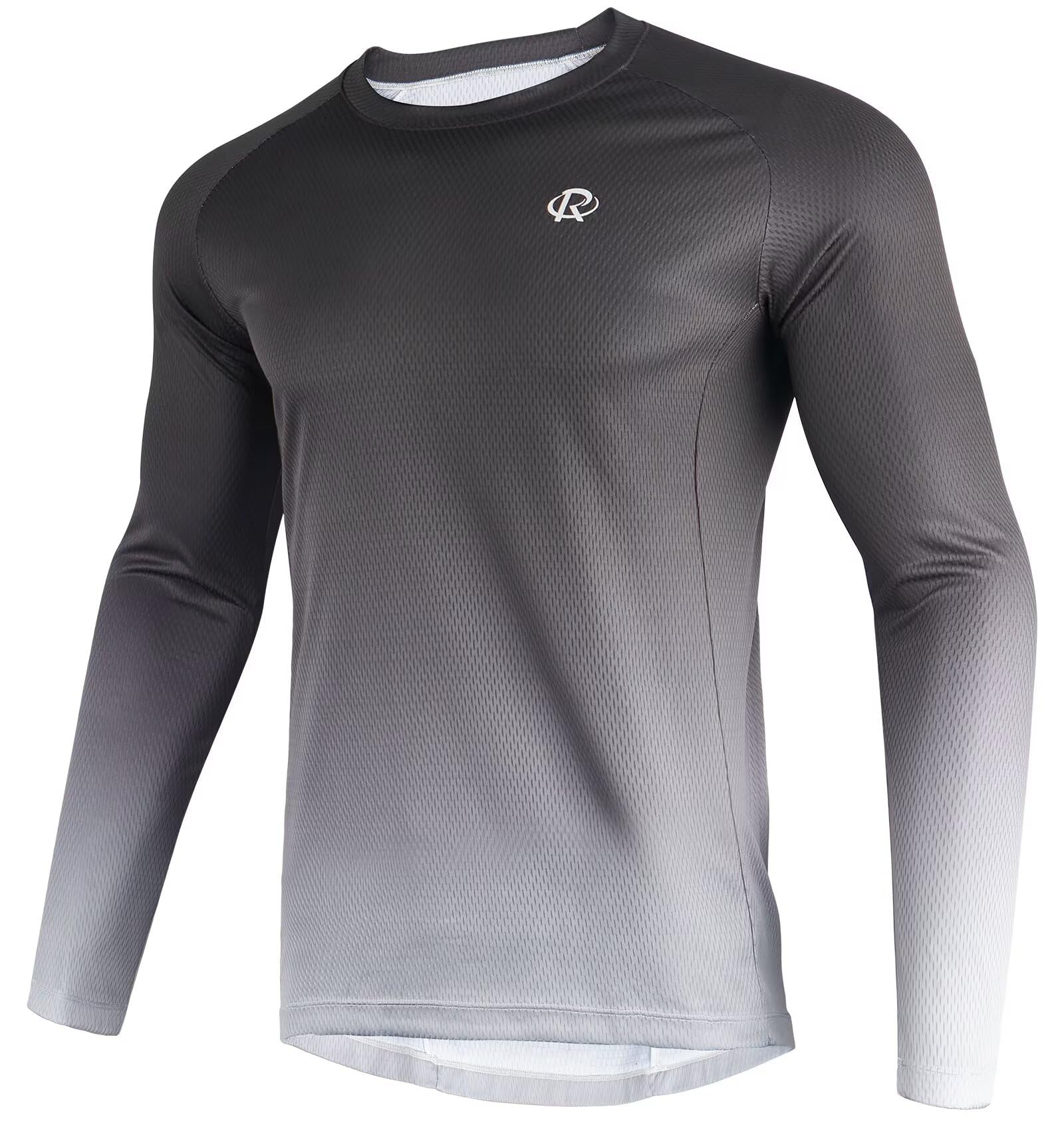 ROTTO Maillot de VTT à Manches Longues pour Homme, Chemise MTB, BMX, Descente, évacuation de l'humidité, séchage Rapide