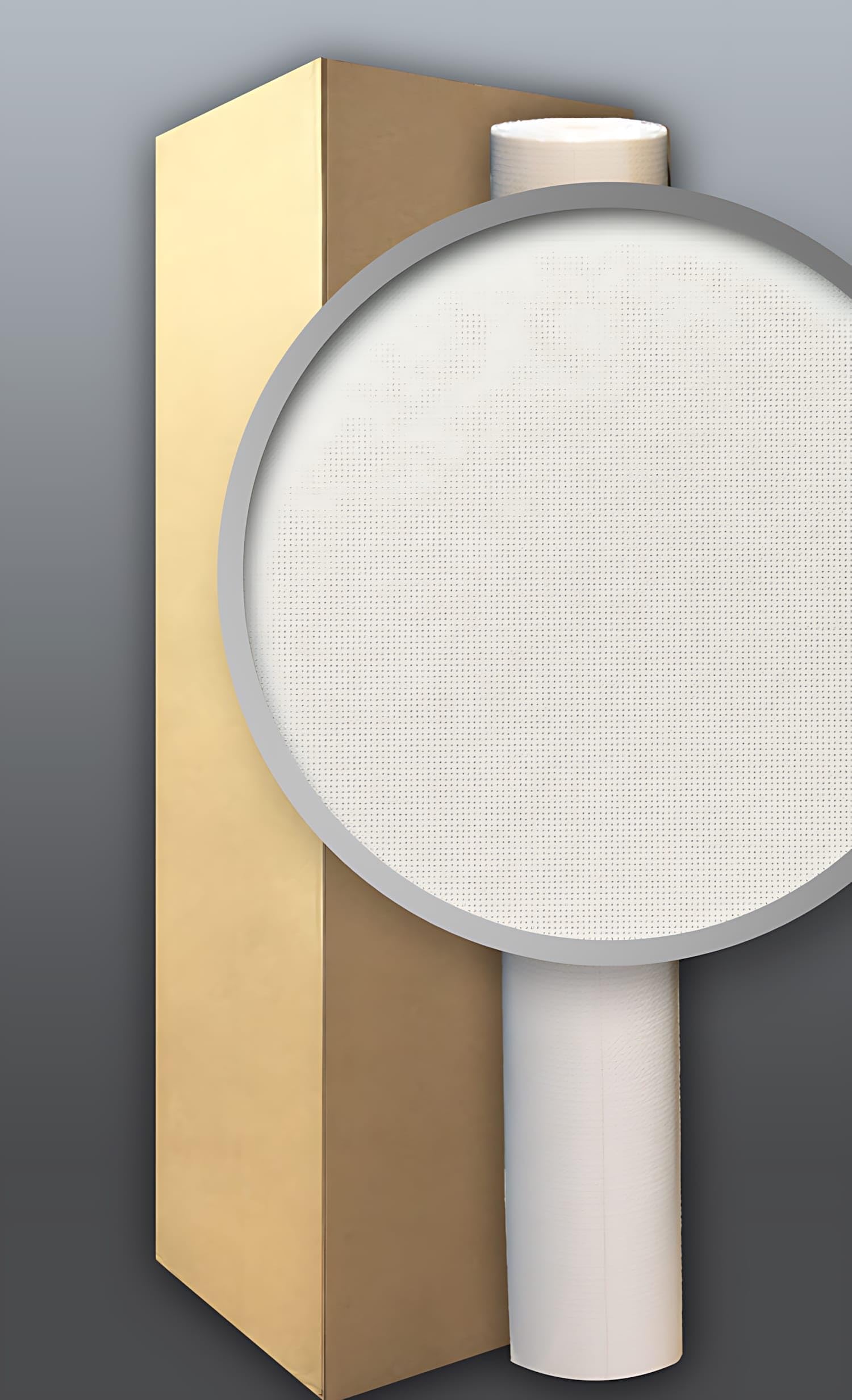 Papier peint blanc intissé à peindre EDEM 80375BR60 aspect canevas 6 rouleaux
