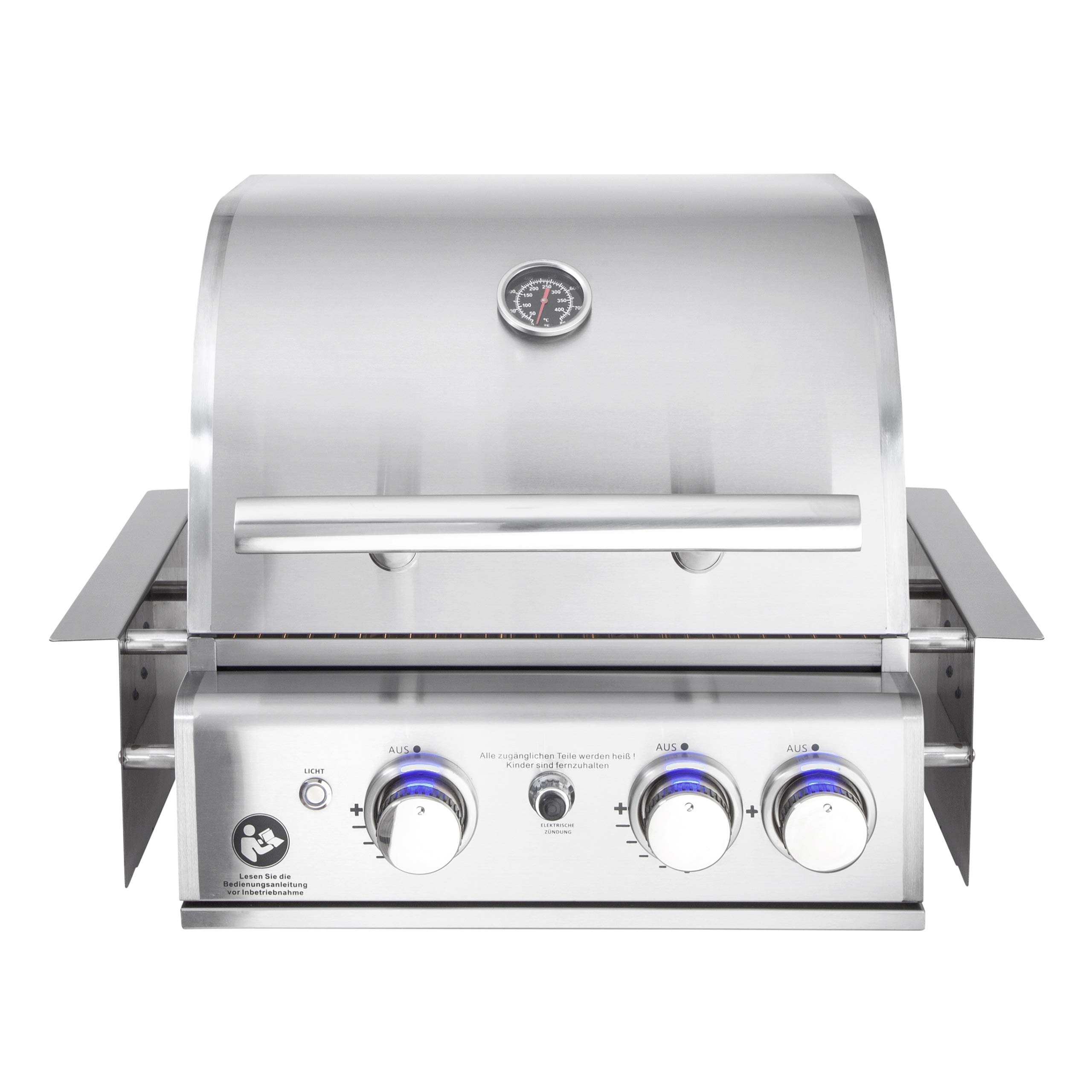 Allgrill Top-Line Chef S Built-In Einbaugrill Gasgrill mit Air System Edelstahl
