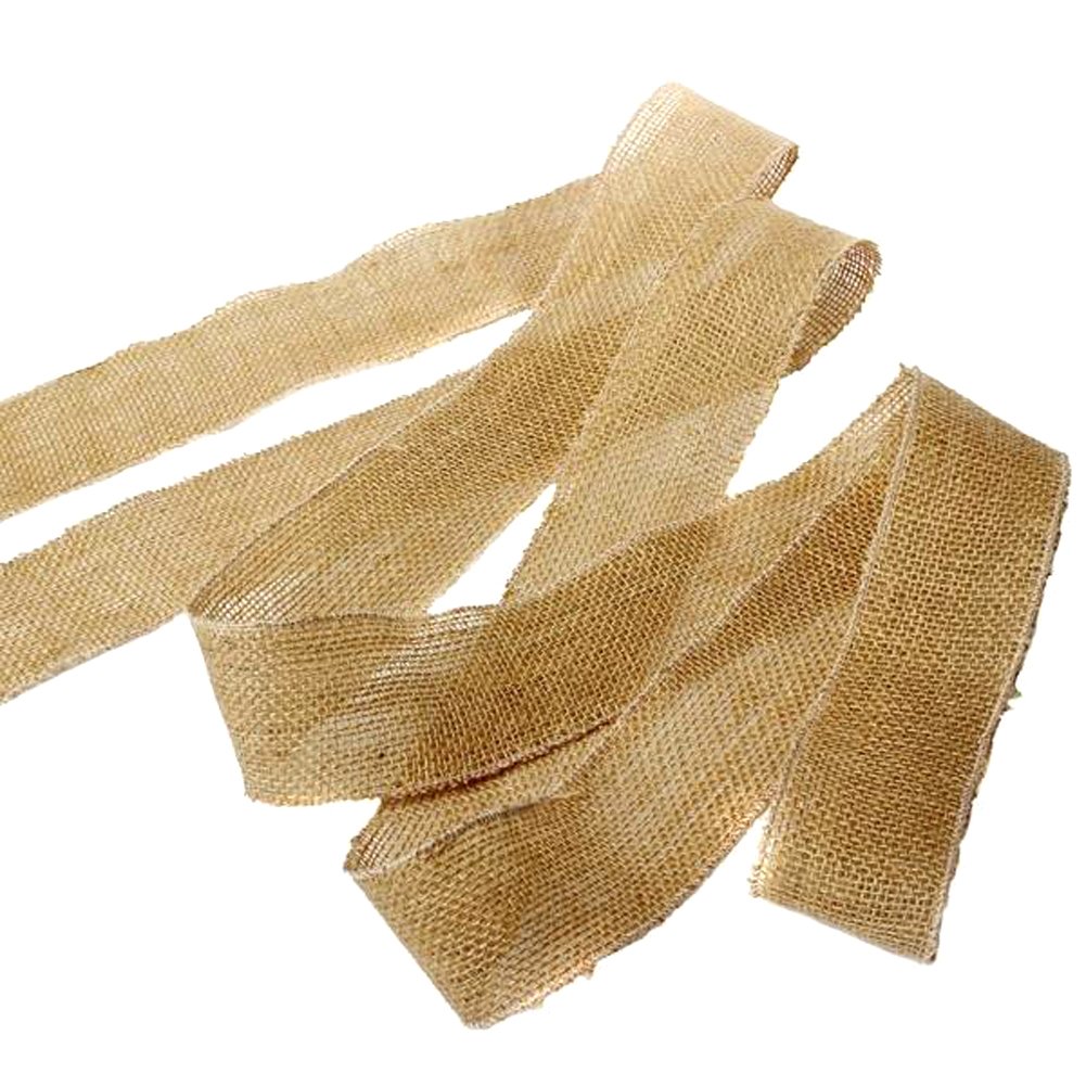 PATIKIL 1 Rouleau De Ruban En Toile De Jute De 6 Cm De Large Et 4