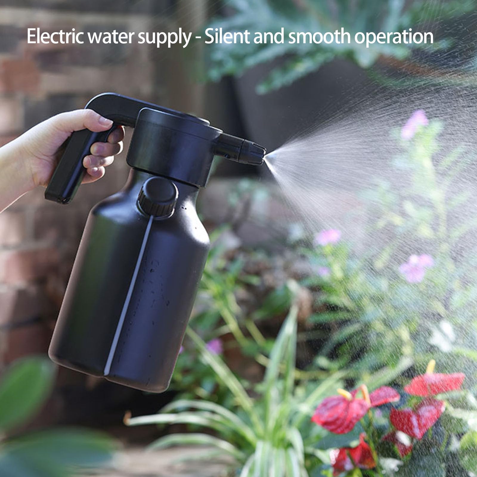 Generisch Professionelle 3L Gießkanne, verdickte Materialien, bequemer, Düse für den Balkon, Garten, Verwendung, verdickte elektrische Blumenbewässerungstöpfe