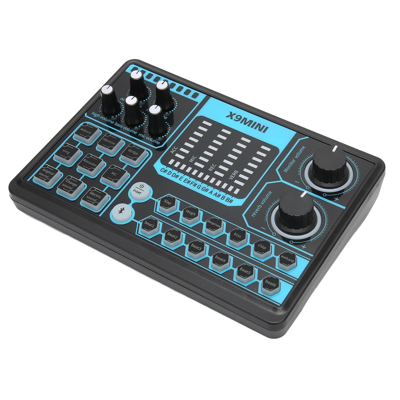 Ausla Tarjeta de Sonido en, Interfaz Digital OTG Plug and Play (Sound