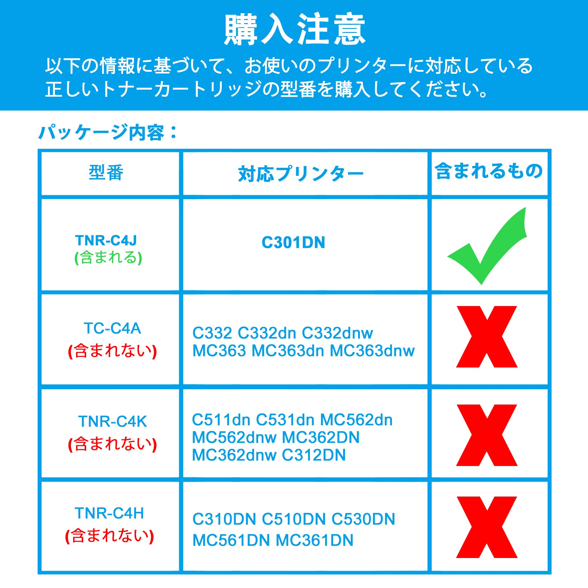 Amazon.co.jp: LCL OKI用 TNR-C4J TNR-C4JK1 TNR-C4JC1 TNR-C4JM1 TNR