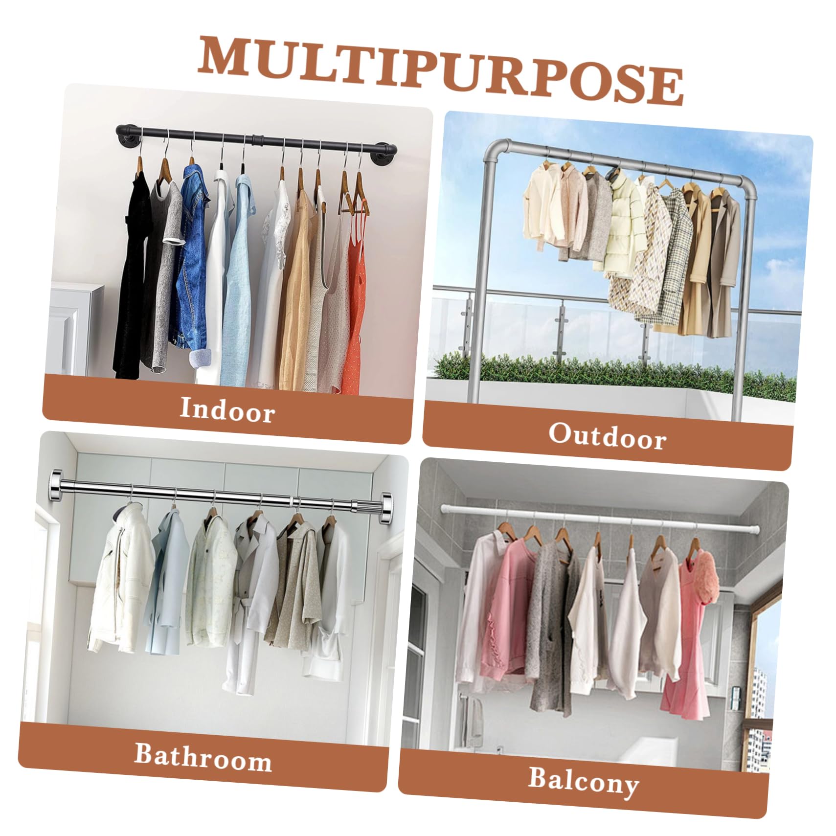 Varilla Apertura Ventana Palo Telescópico Para Colgar Ropa