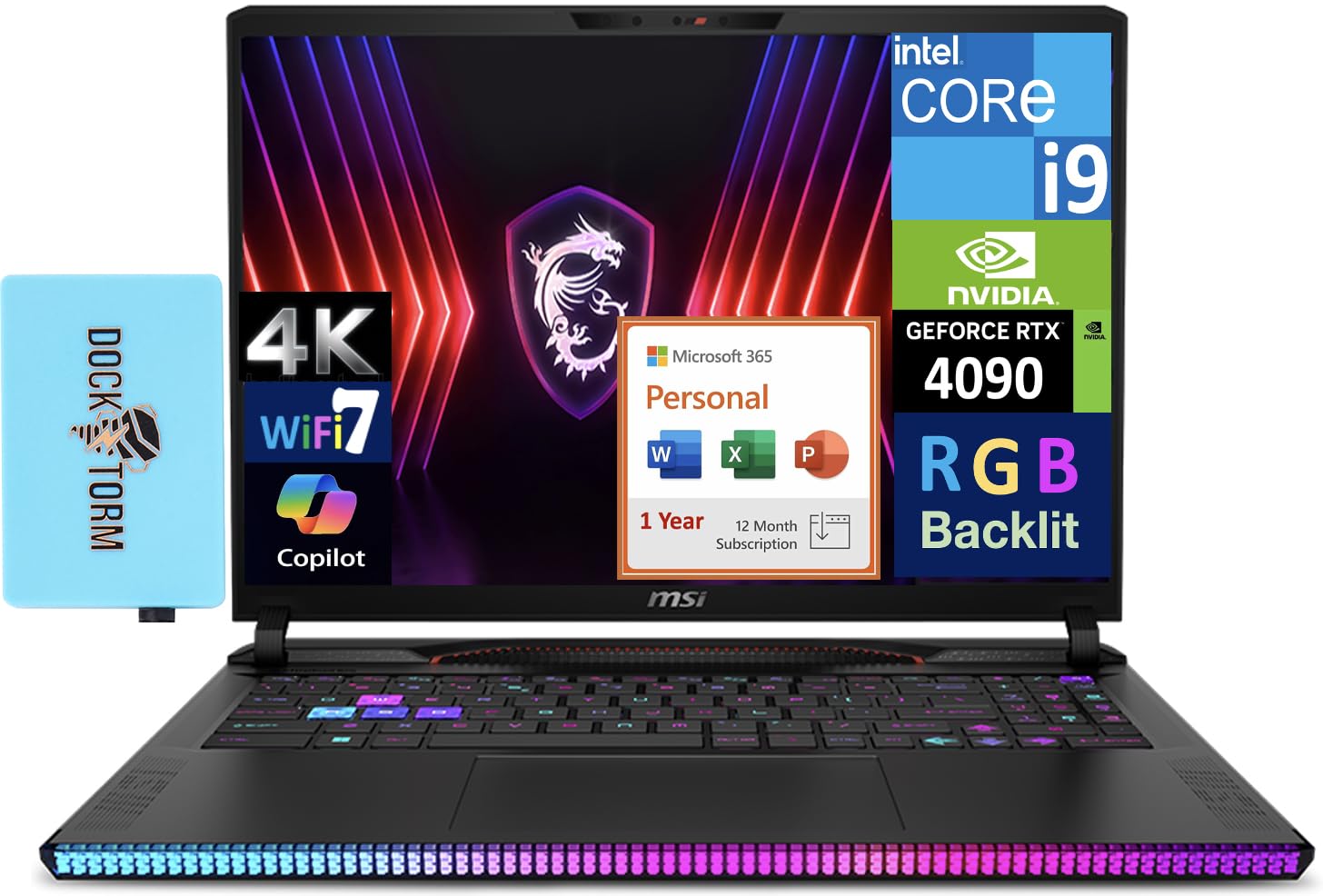 Amazon.com: MSI Raider GE68 HX AI Gaming Laptop 16.0