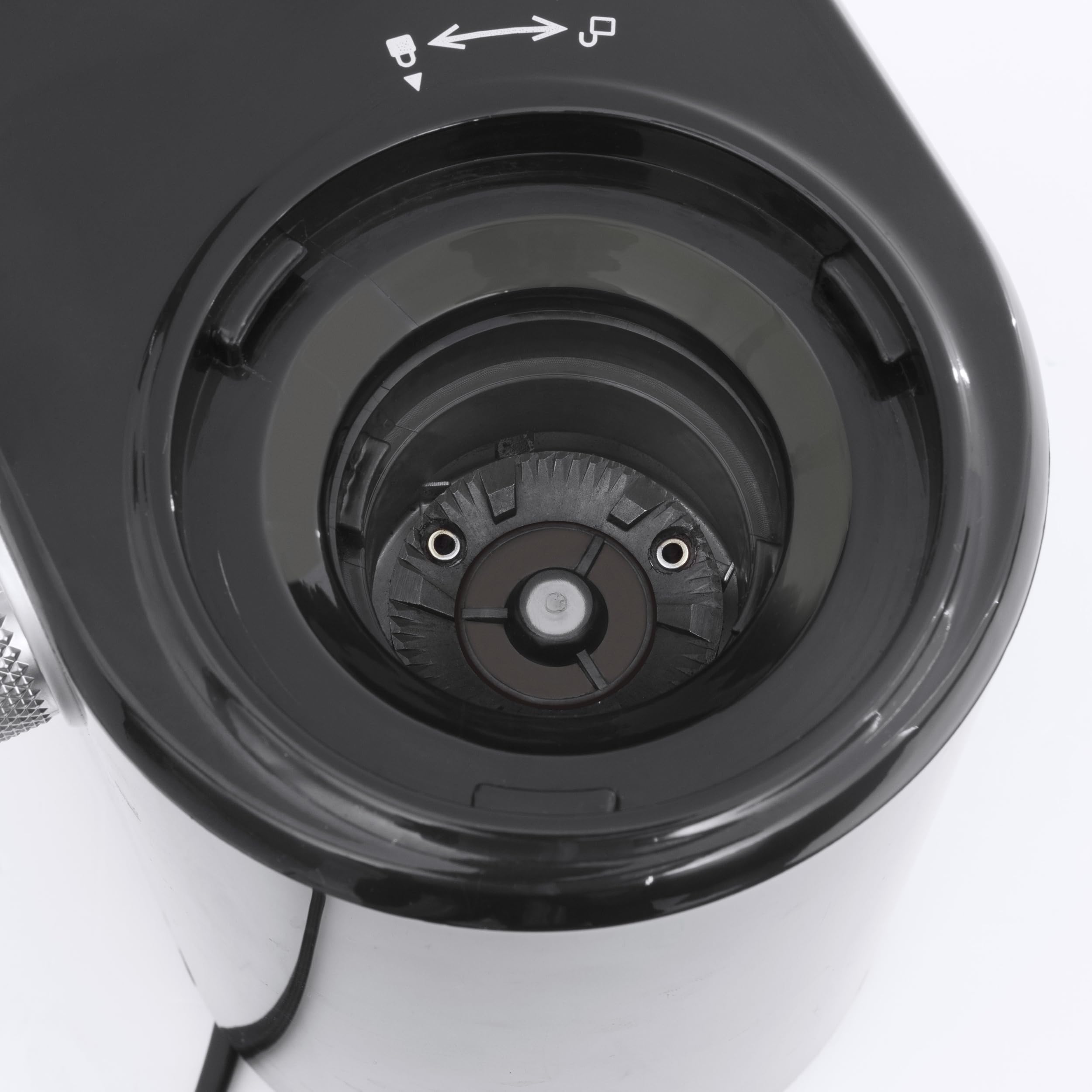 CASO Barista Crema - Elektrische Design- Kaffeemühle,Testsieger Haus & Garten Test, Mahlgrad von fein bis grob, Scheibenmahlwerk, leistungsstarke 150 Watt