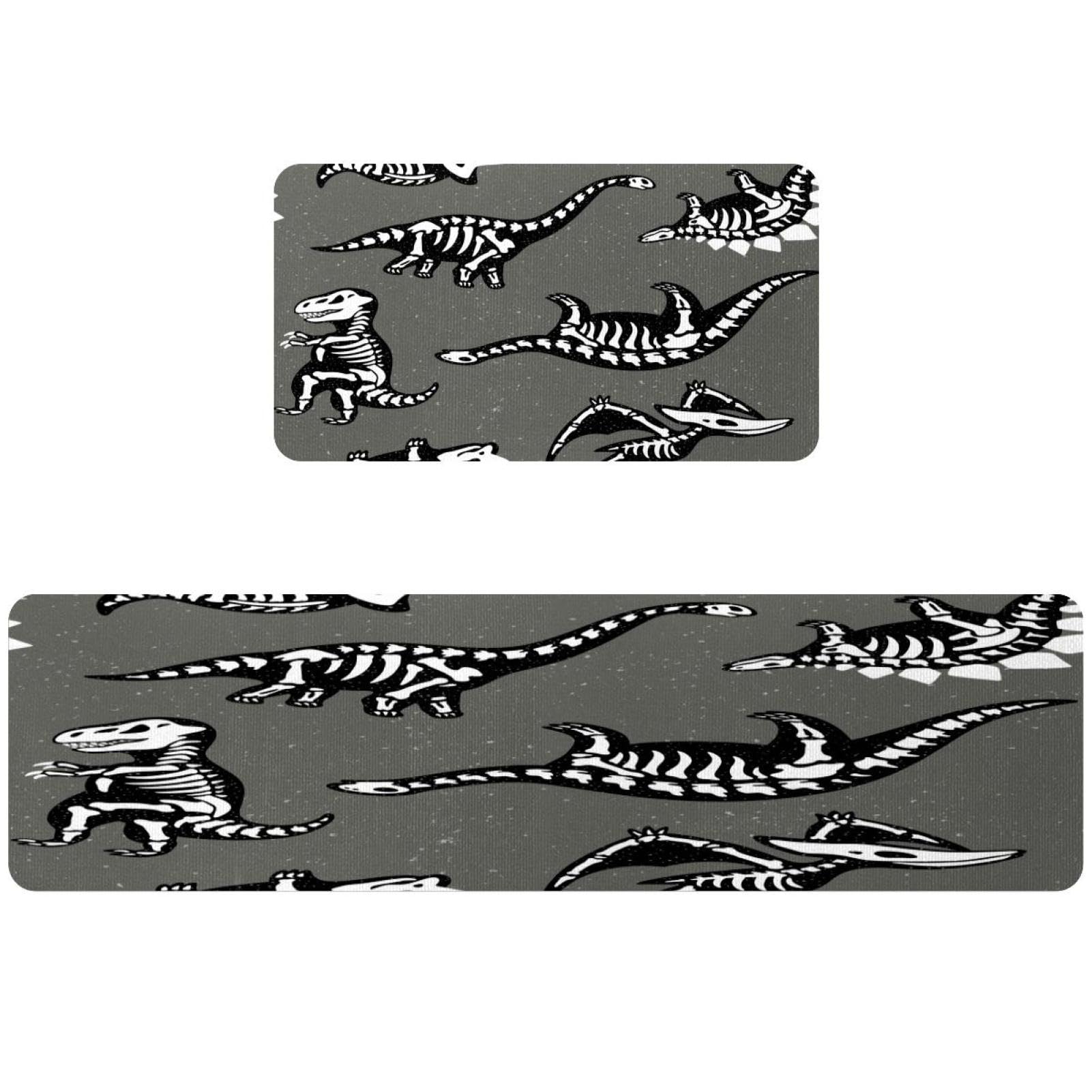 Tapete de cocina de dinosaurios ideal para zona de lavado y pasillos del hogar