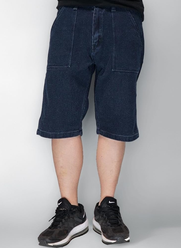 Amazon | [児島ジーンズ] ショートパンツ ハーフパンツ 富士金梅