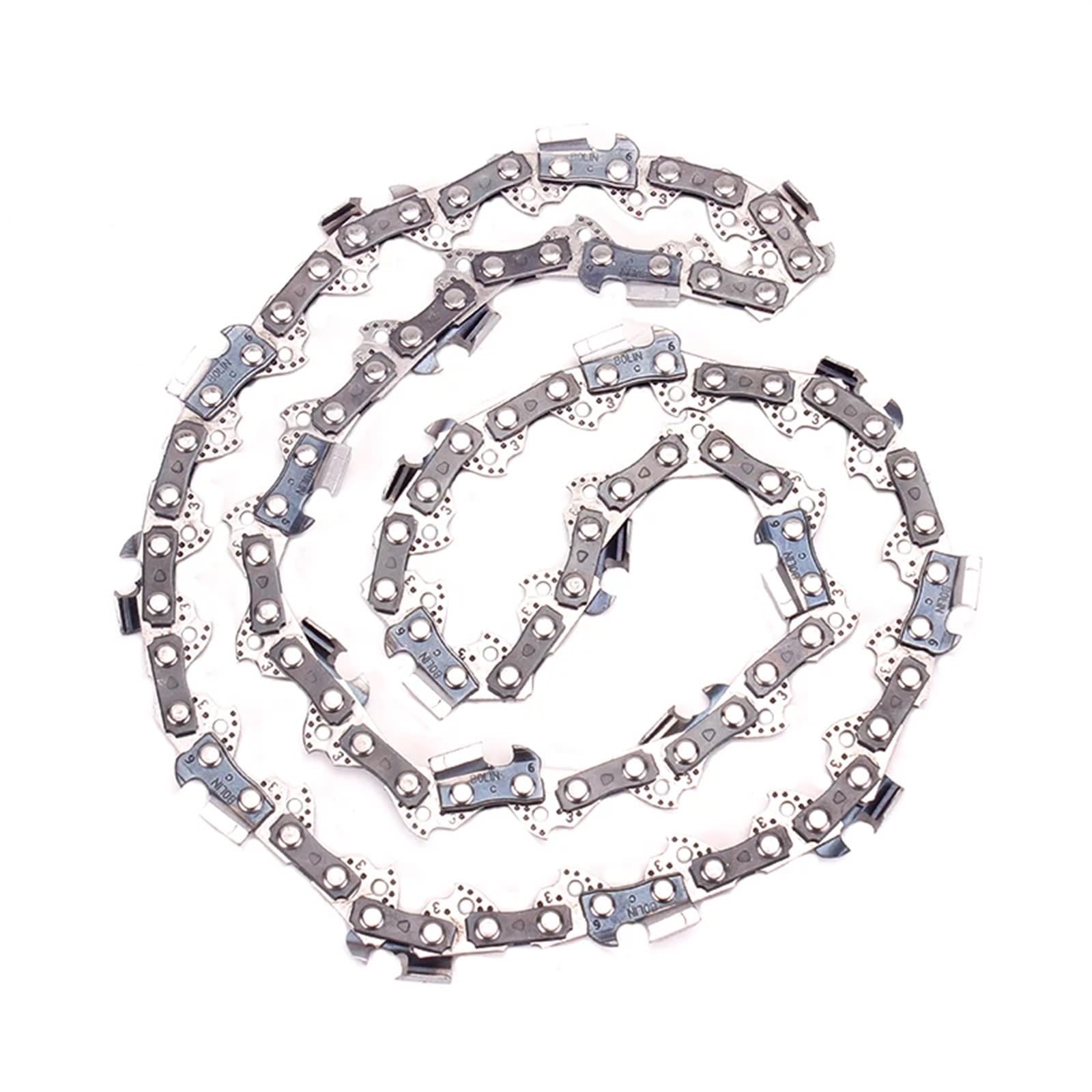 DUNLAP 5 uds Cadenas de Motosierra 3/8 "Paso. 063" Calibre 72 Enlace de transmisión Cadenas de Sierra de cincel Completas aptas for Motosierra de Gasolina