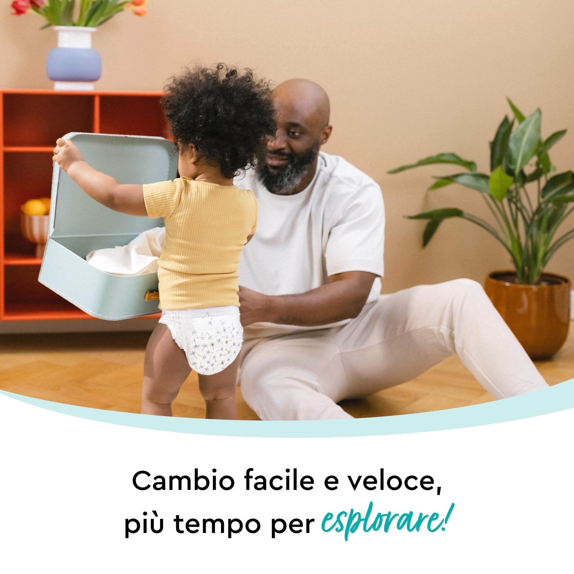 Pannolini a mutandina LILLYDOO, taglia 5 (12-17 kg), Pacco Mensile (105 pezzi) Confezione da 5 x 21